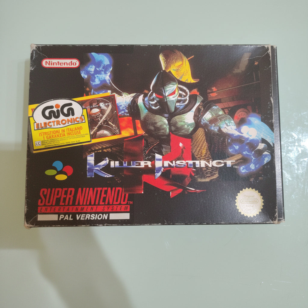 Killer Instinct (Super Nintendo SNES) PAL