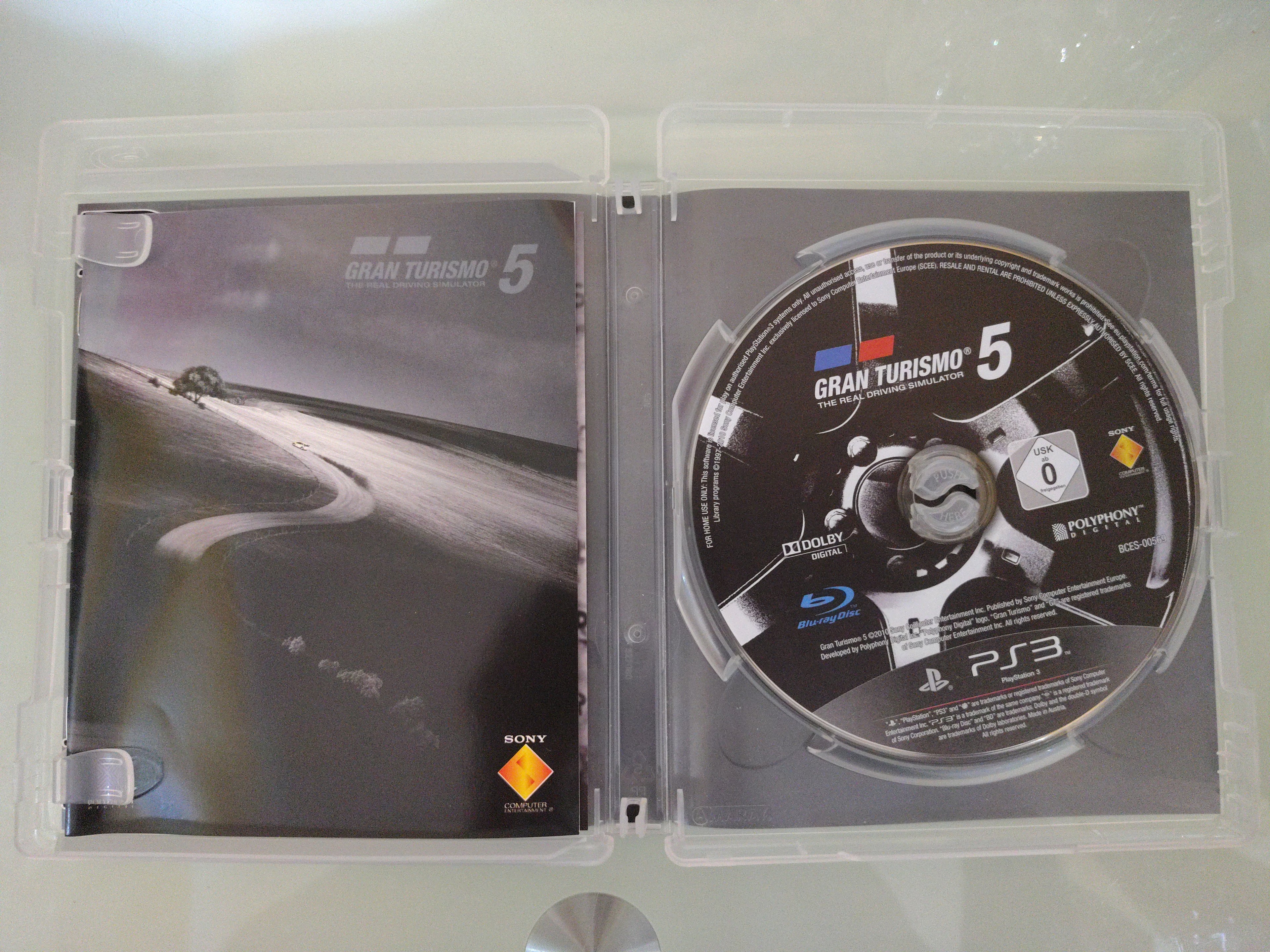 GRAN TURISMO 5  PRIMA STAMPA PAL ITALIANO