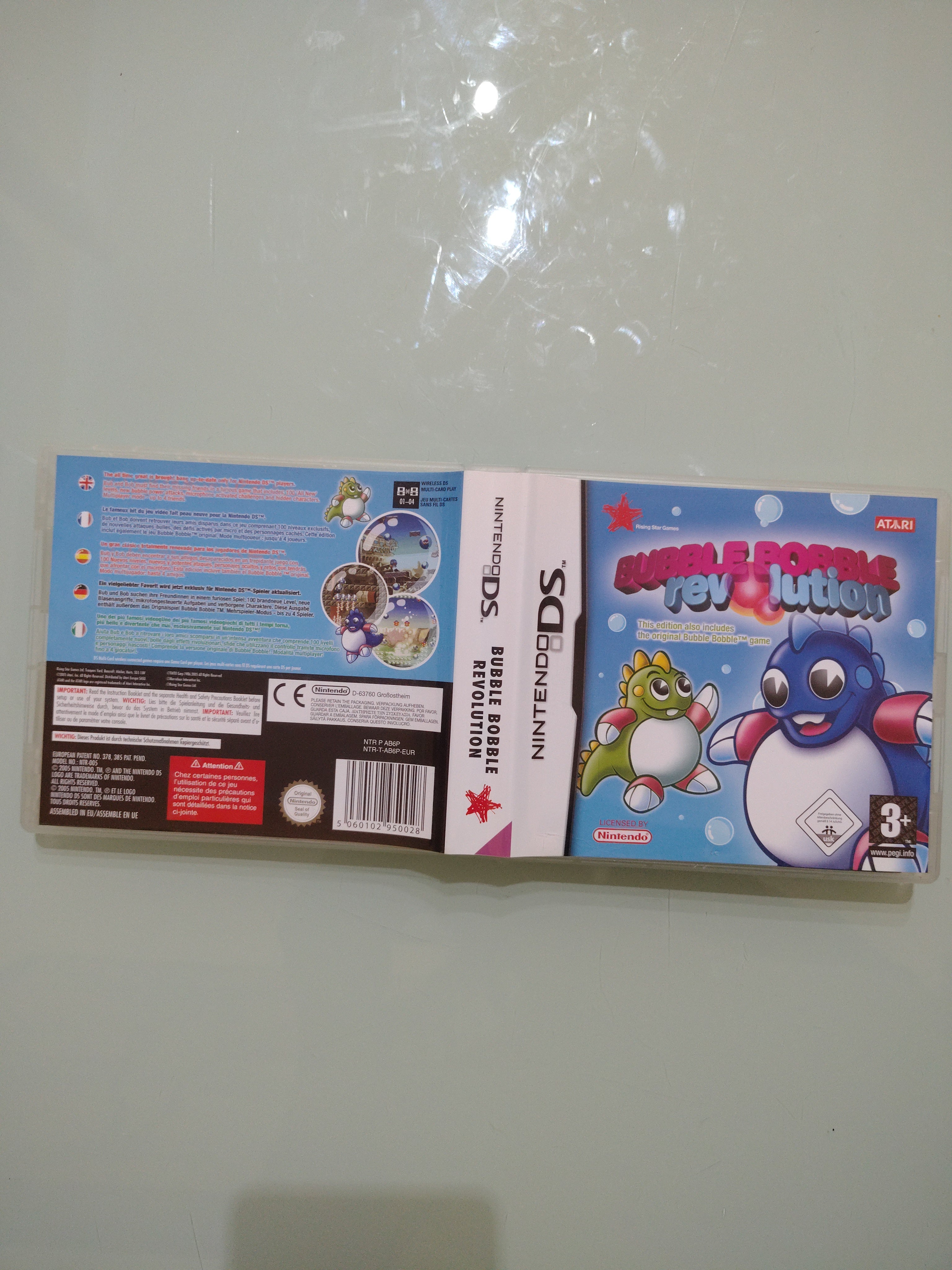BUBBLE BUBBLE REVOLUTION NINTENDO DS COMPLETO ITA