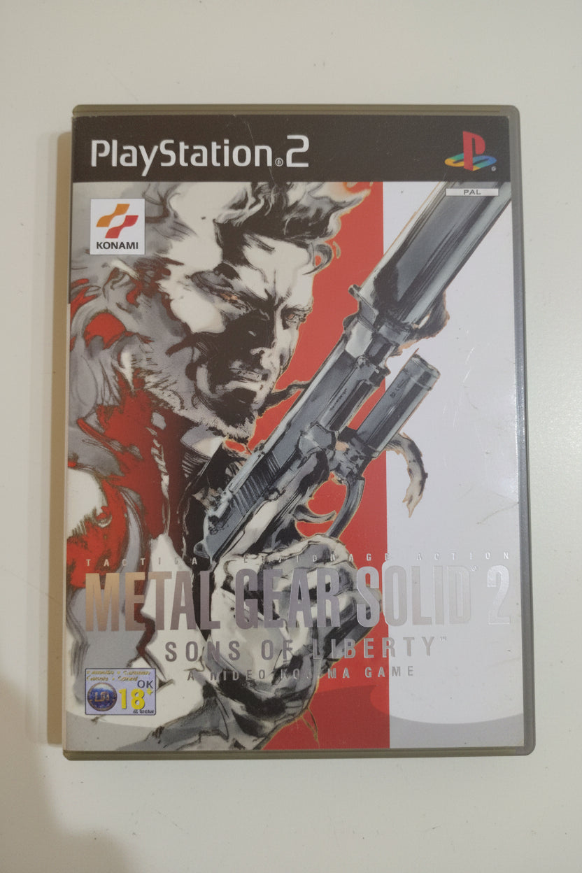 Metal Gear Solid 2 Sons of Liberty GIOCO PS2 VERSIONE ITALIANA