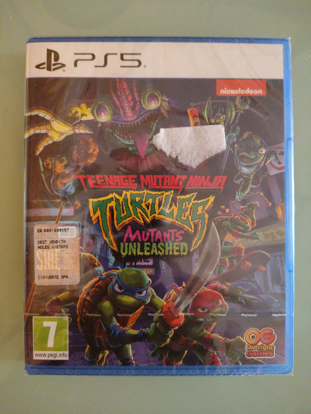 TEENAGE MUTANT NINJA TURTLES MUTANTS UNLEASHED DELUXE EDITION  nuovo