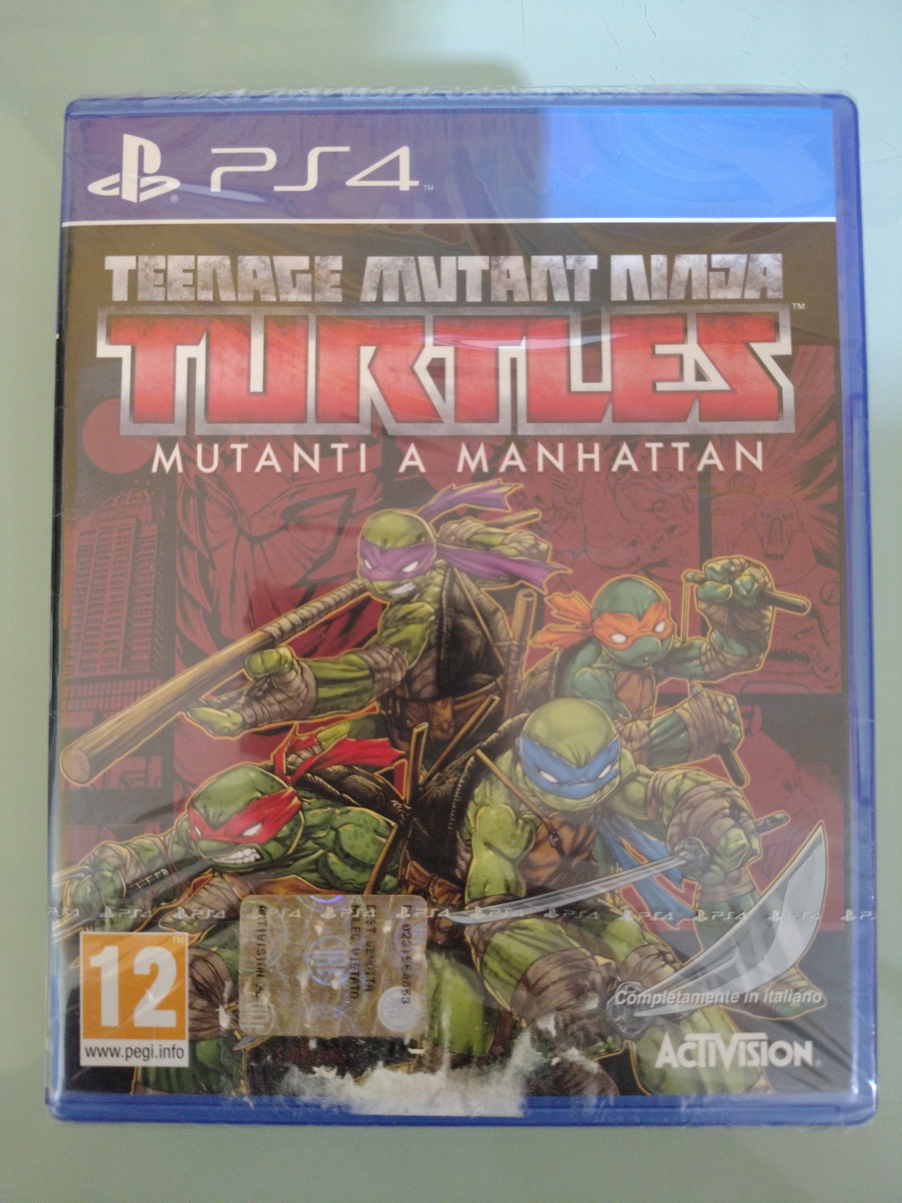 Teenage Mutant Ninja Turtles: Mutants in Manhattan nuovo sigillato
