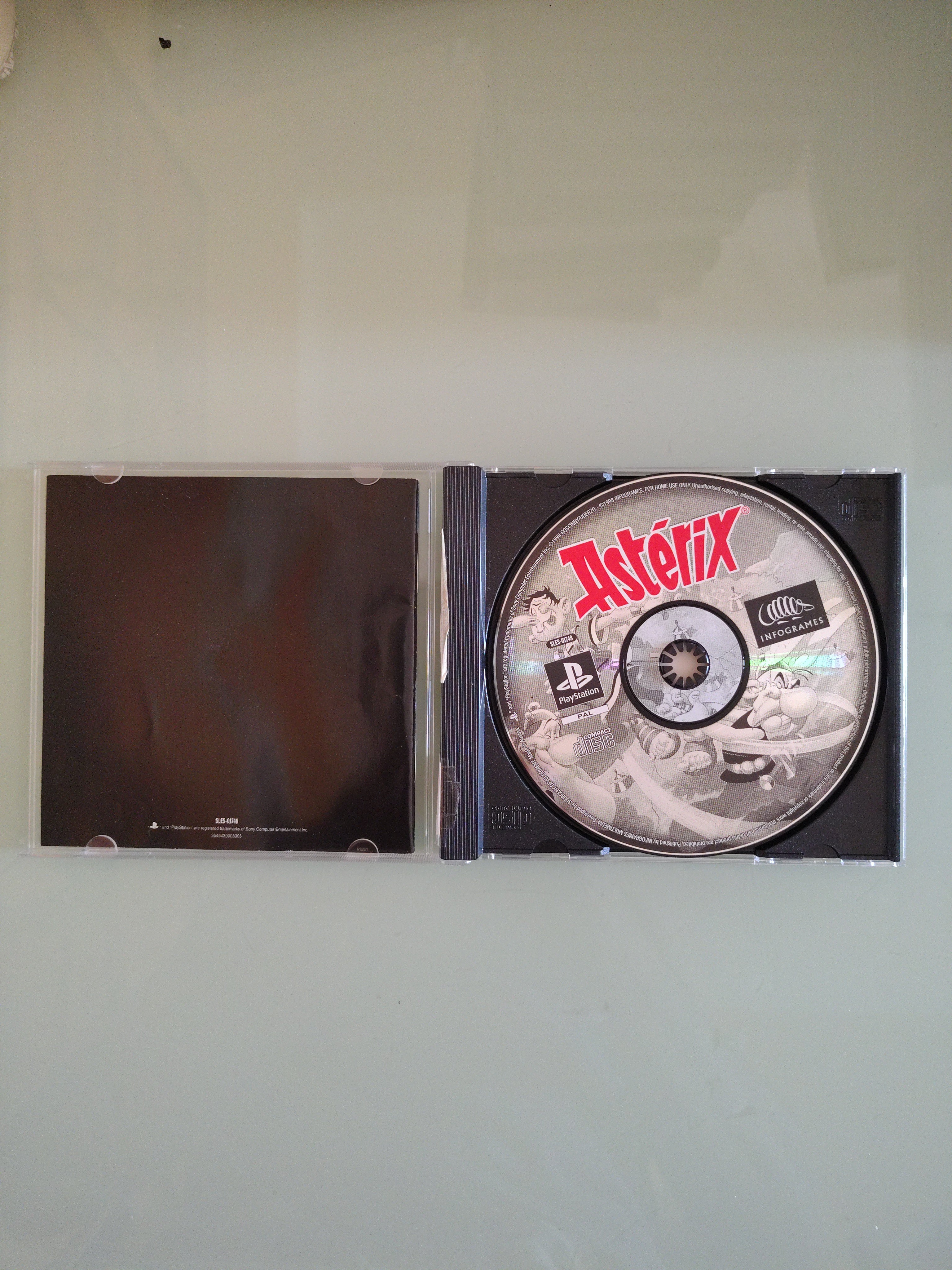 ASTERIX LA BATTAGLIA DEI GALLI OBELIX ( versione bundle) PLAYSTATION PS1 PAL ITA ITALIANO ORIGINALE