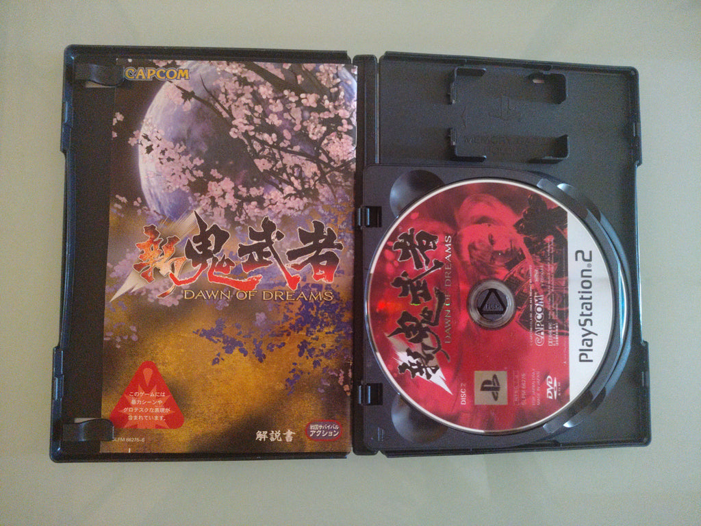 Onimusha: Dawn of Dreams CAPCOM NTSC-J Sony PlayStation 2