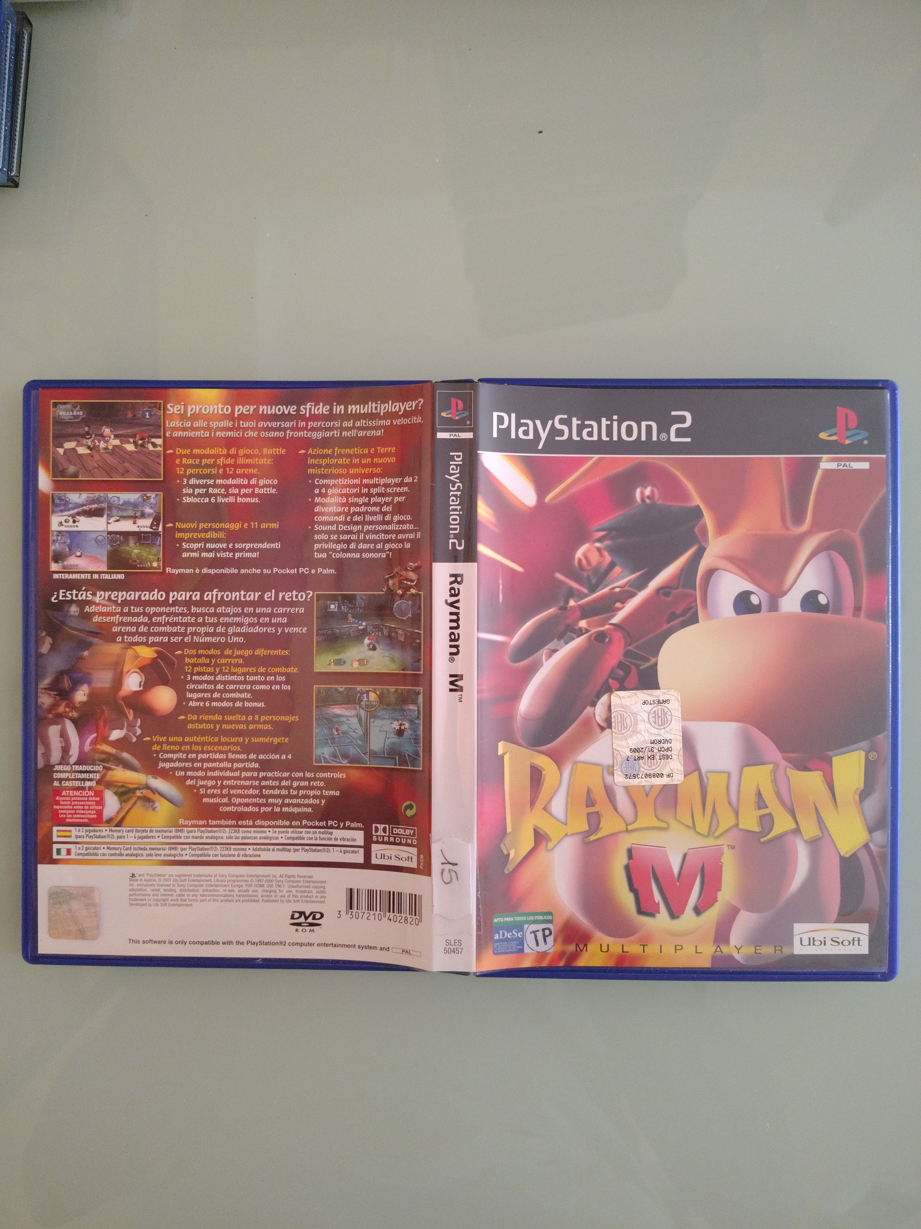 RAYMAN M GIOCO USATO BUONO STATO SONY PS2 EDIZIONE ITALIANA PAL