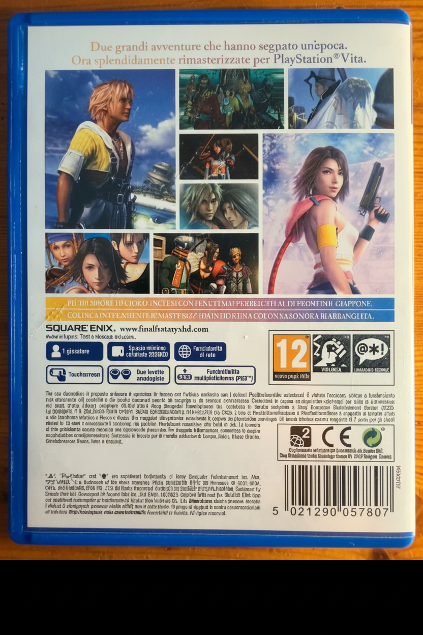 FINAL FANTASY X/X-2 HD REMASTER  PAL ITA