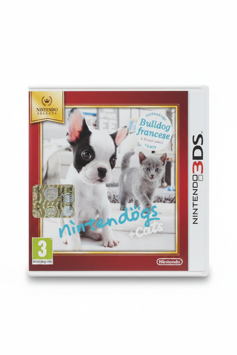 Nintendogs + Cats Bulldog Francese GIOCO 3DS