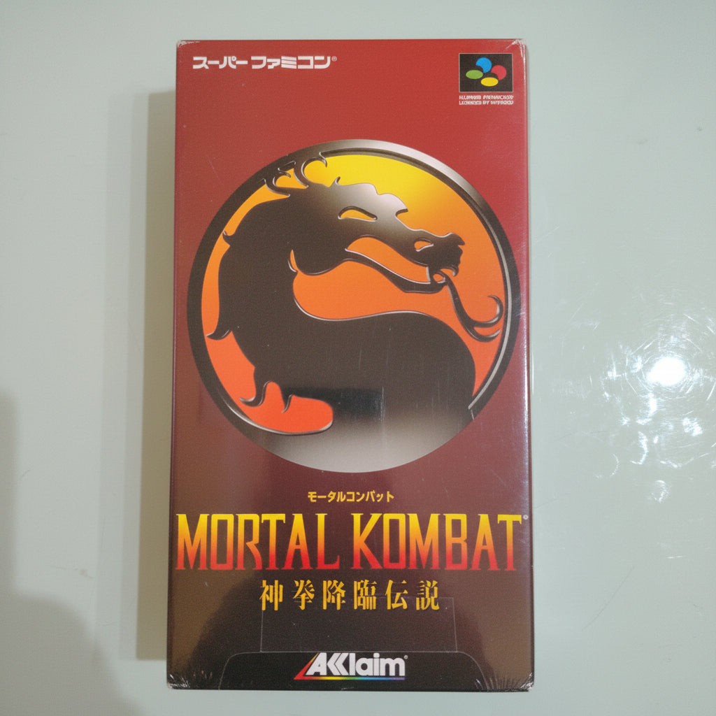 Mortal Kombat Nintendo Super Famicom SFC SNES NTSC Jap