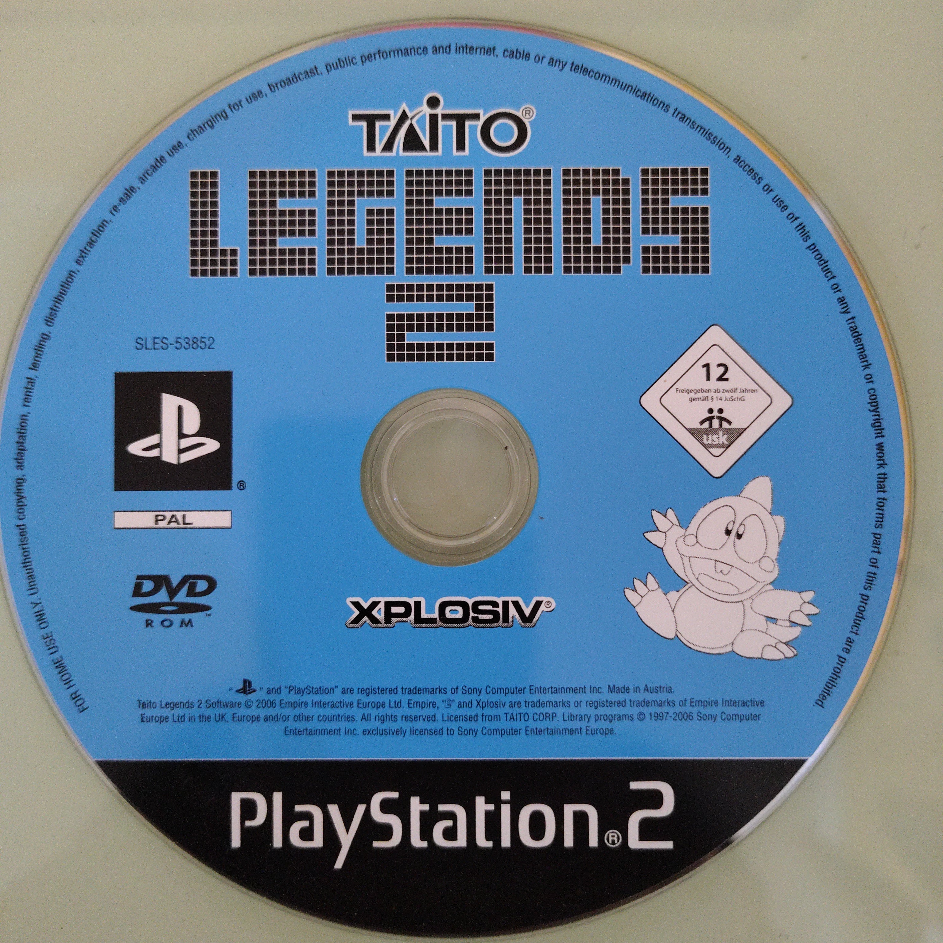 Taito Legends ( solo disco )