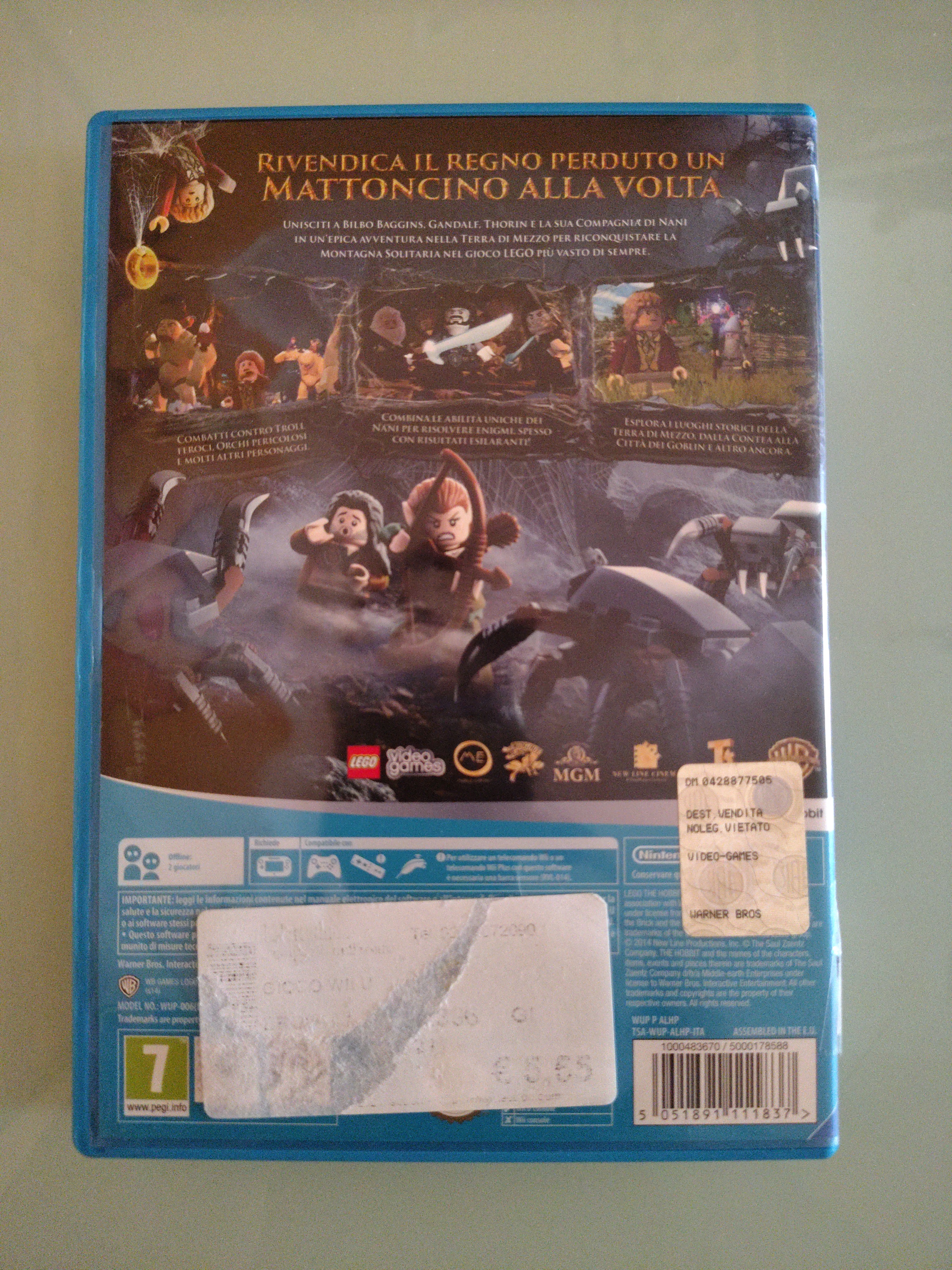 Gioco LEGO HOBBIT  NINTENDO WII U
