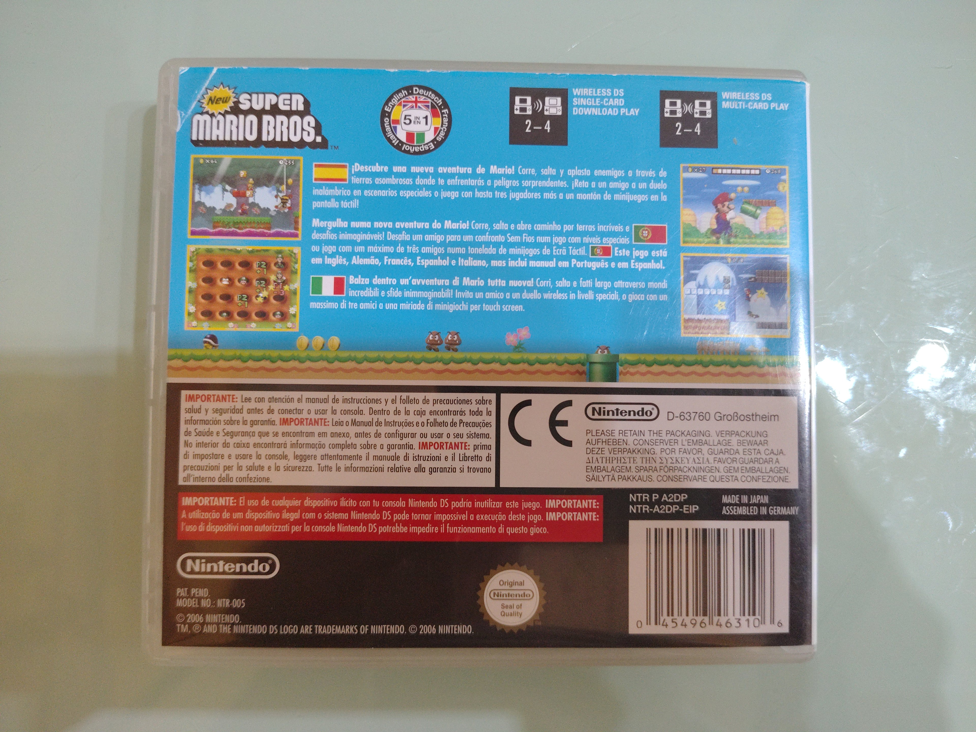Gioco Nintendo DS Super Mario Bros.-  ITA - PAL Come nuovo !