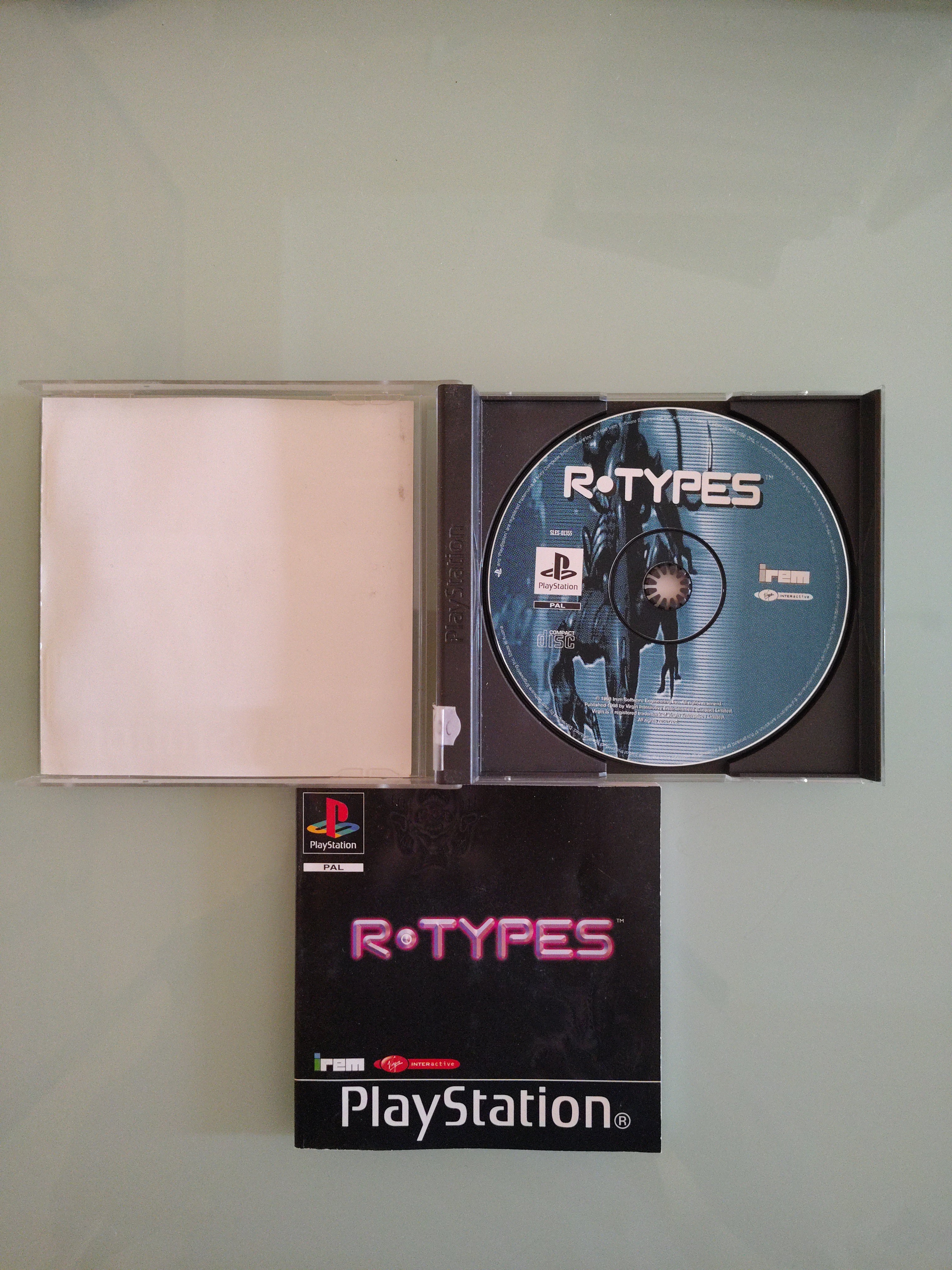 R-TYPES  PS1  PAL EUR