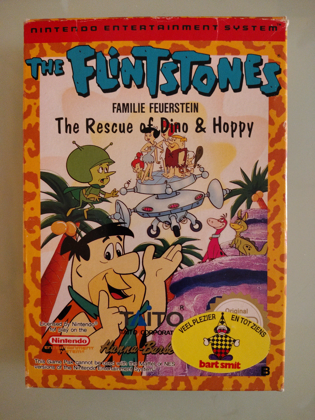 The Flintstones - The rescue of dino e hoppy - Taito - Nes - Pal B (1991)