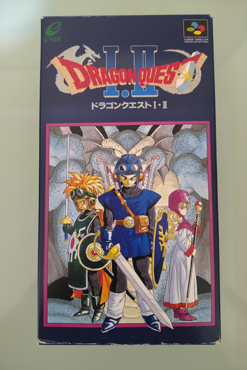 DRAGON QUEST I . II  NTSC JAP