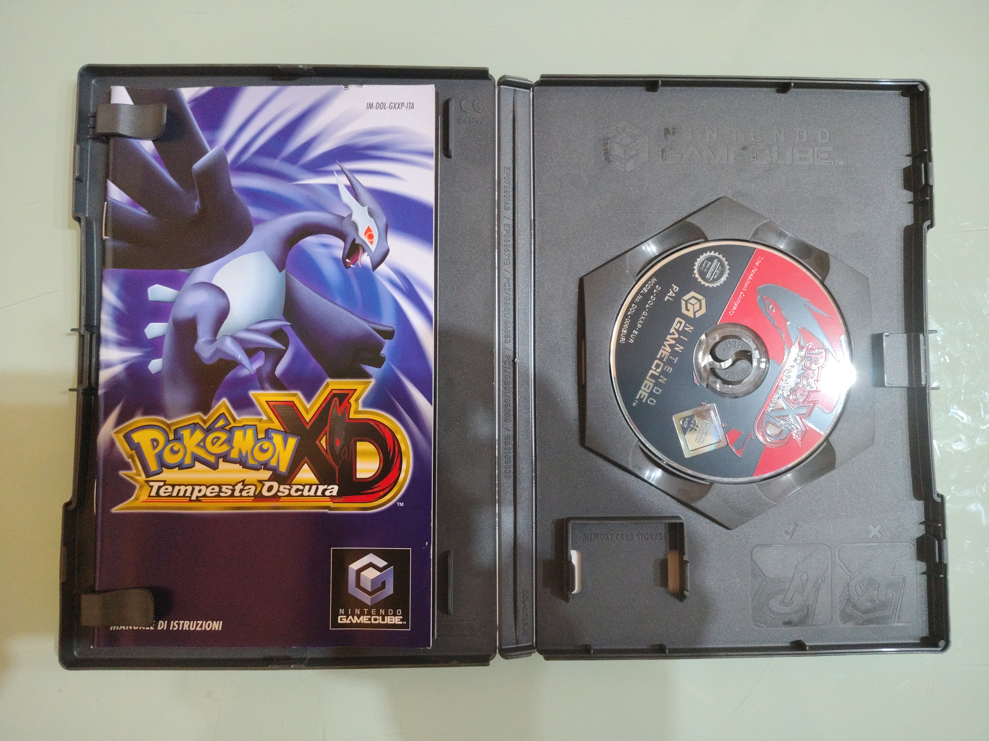 POKÉMON XD TEMPESTA OSCURA ORIGINALE PRIMA STAMPA 🇮🇹 NINTENDO GAMECUBE POKEMON