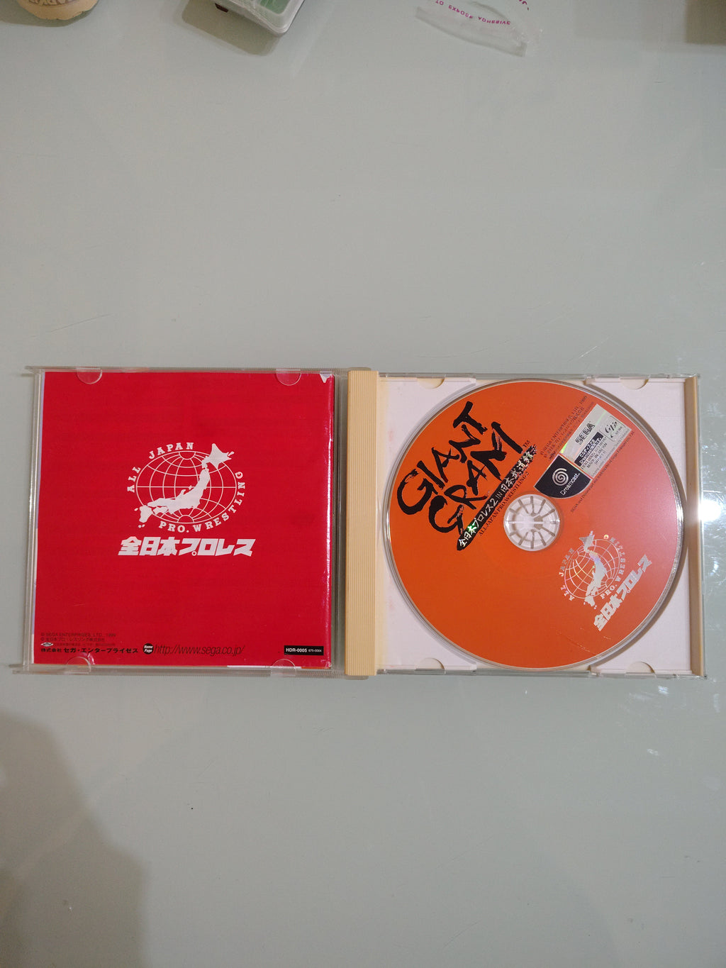 GIANT GRAM ALL JAPAN PRO WRESTLING 2 SEGA DREAMCAST JP JAP GIAPPONESE ORIGINALE