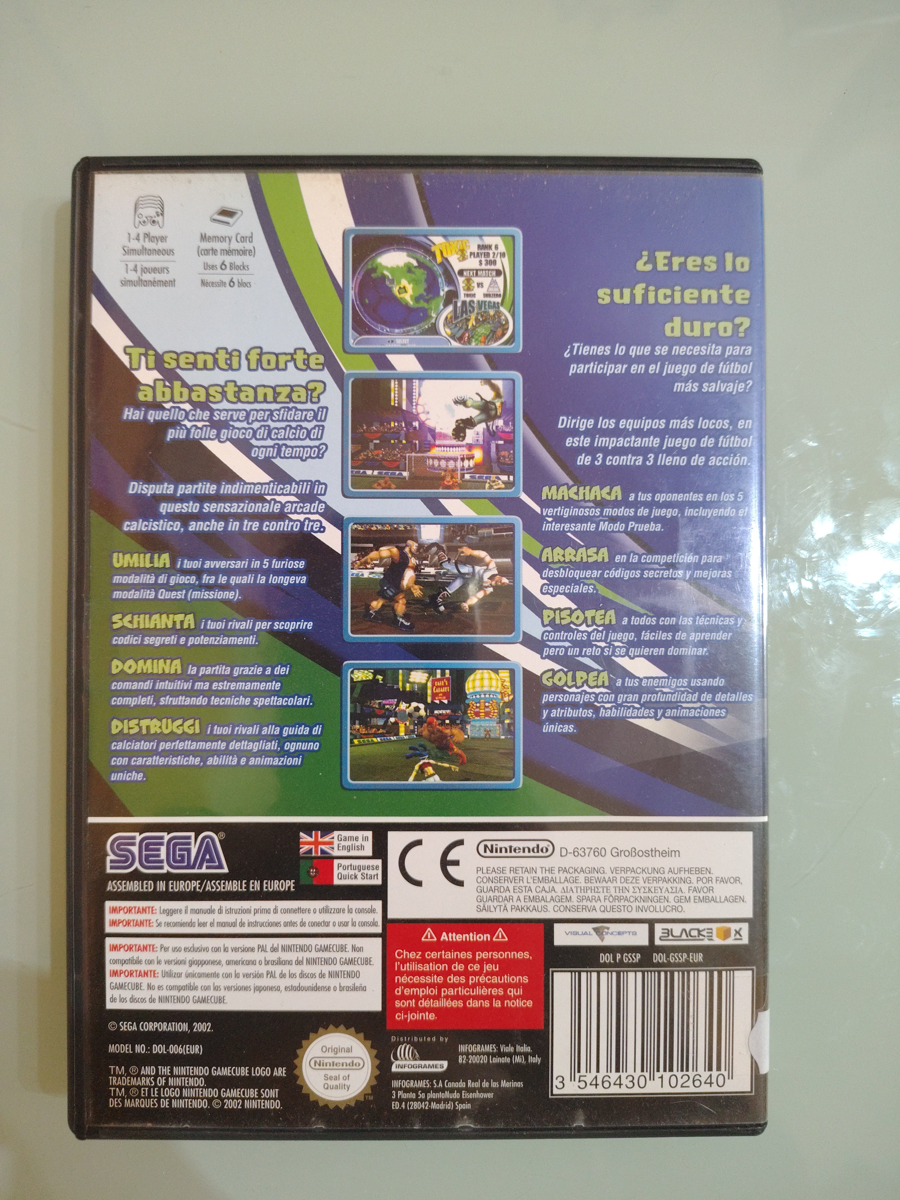 SEGA SOCCER SLAM