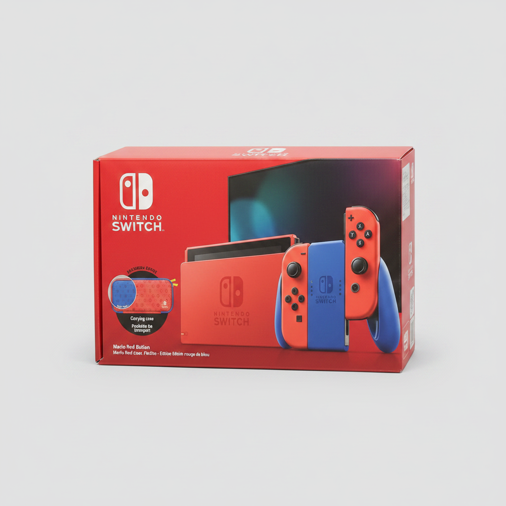 # Nintendo Switch Mario Red e  Blue Limited Edition  Completa come nuova