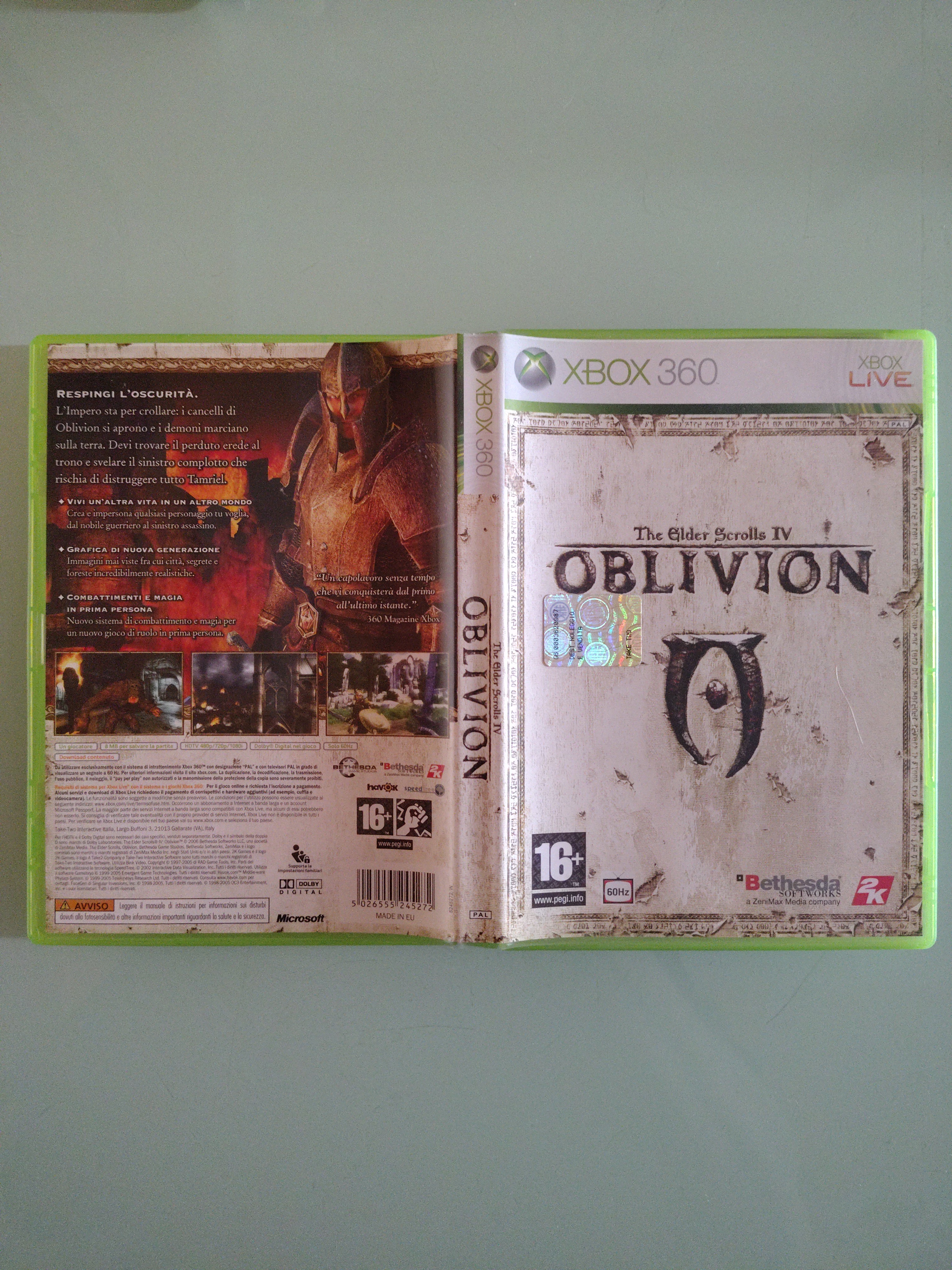 OBLIVION PAL ITA