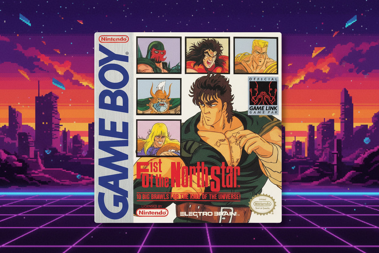 Fist of the North Star: 10 Big Brawls for the King of the Universe (Nintendo Game Boy, 1990 ( RARO)