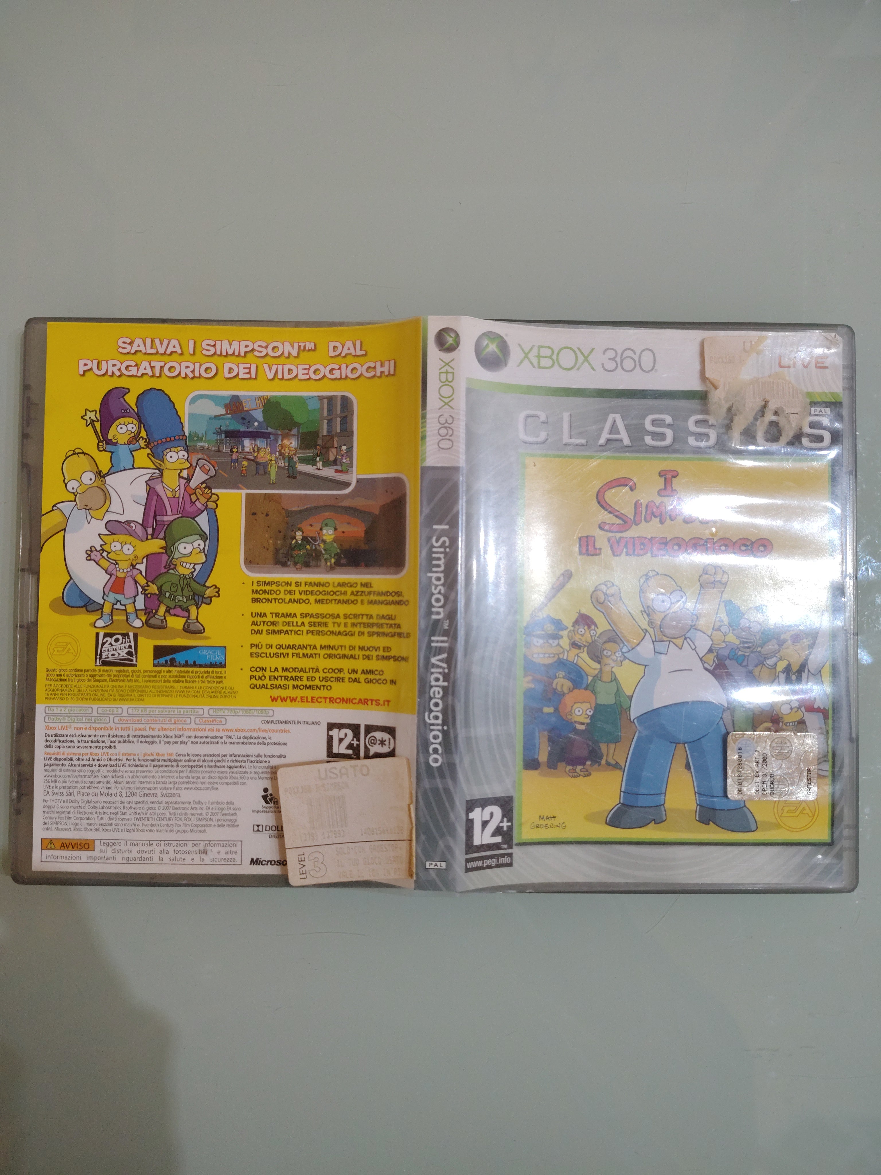 I Simpson Il Videogioco  PAL ITA