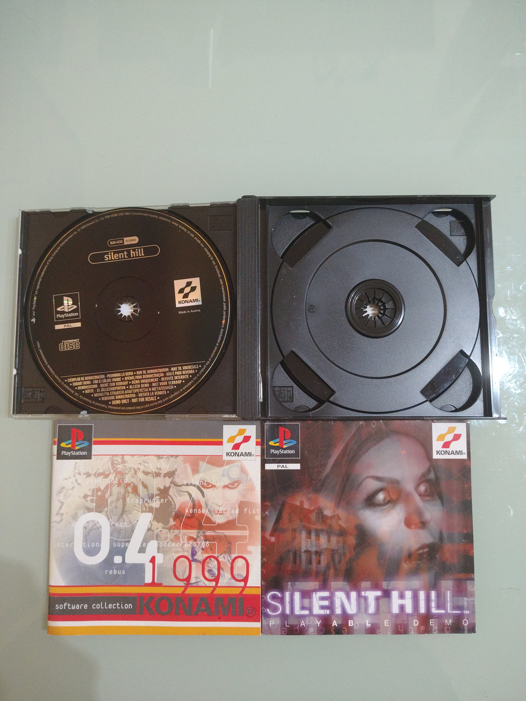 METAL GEAR SOLID DEMO SILENT HILL PAL ITA