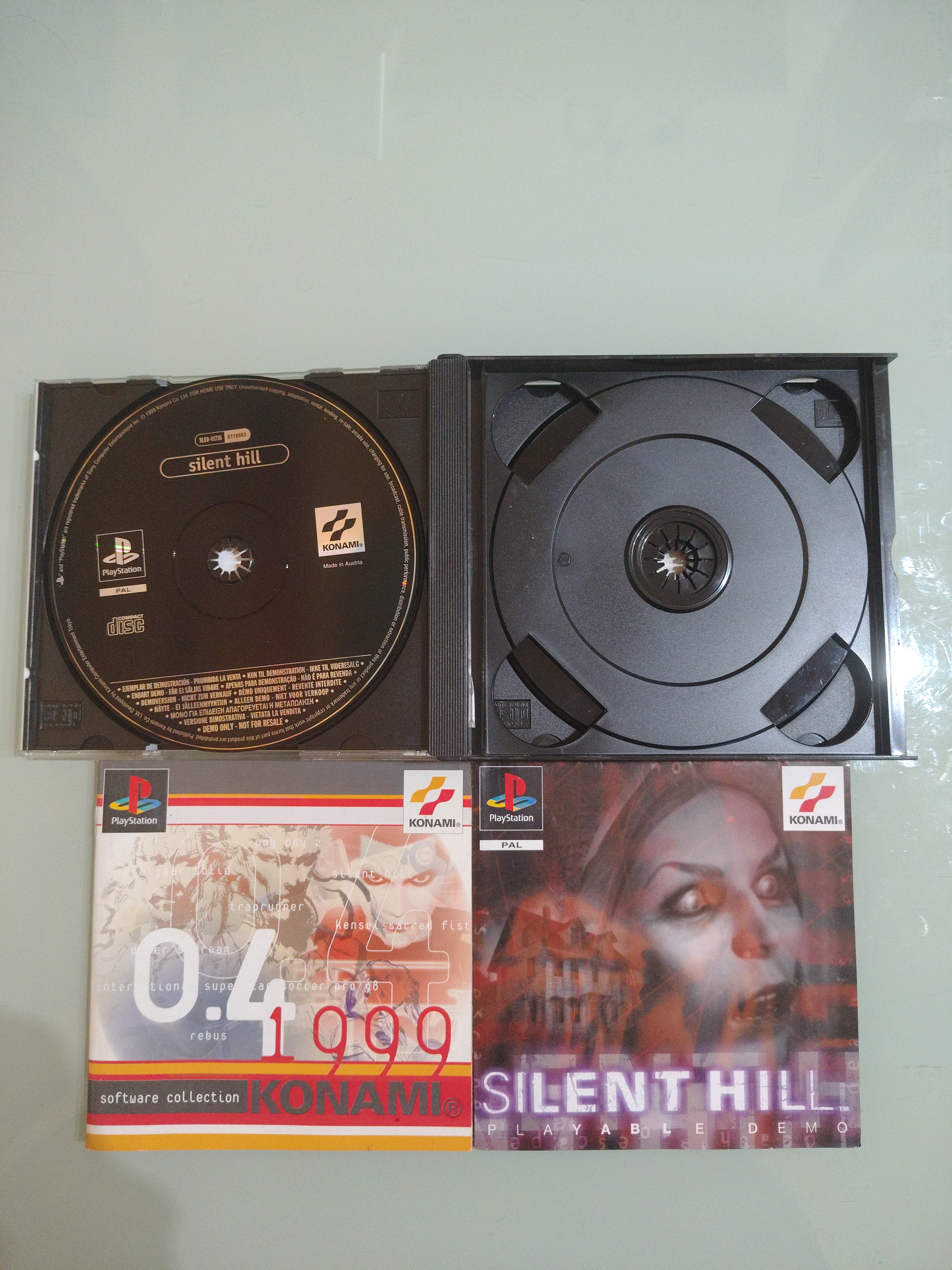 METAL GEAR SOLID DEMO SILENT HILL PAL ITA