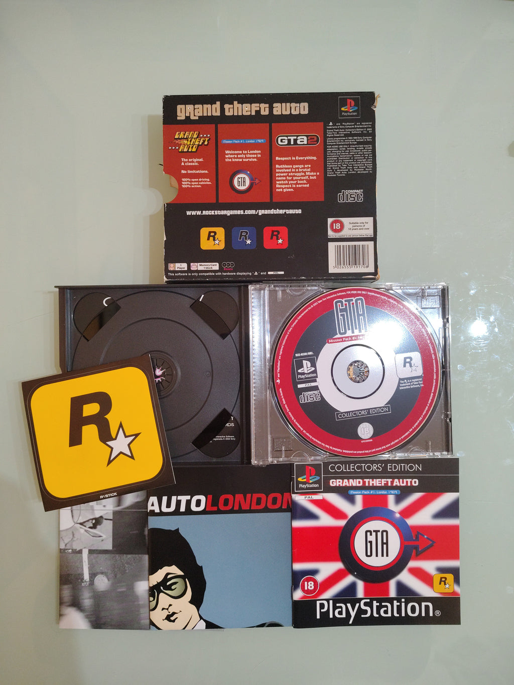 GRAND THEFT AUTO COLLECTORS' EDITION PAL MULTILINGUA