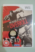 NINTENDO WII THE HOUSE OF THE DEAD OVERKILL PLAYSTATION 2 PAL
