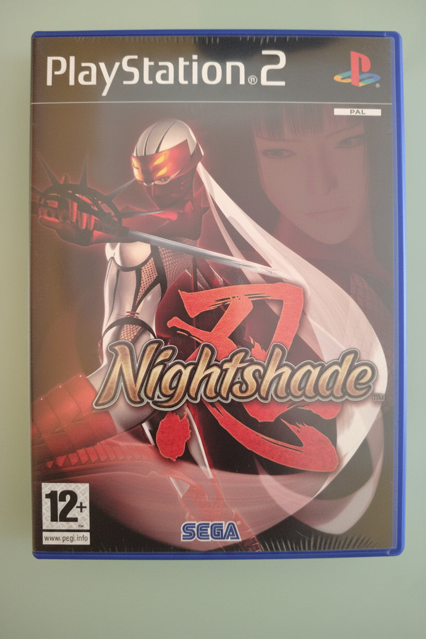 NIGHTSHADE SHINOBI 2 Playstation PS2 edizione italiana 1° stampa