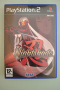 NIGHTSHADE SHINOBI 2 Playstation PS2 edizione italiana 1° stampa