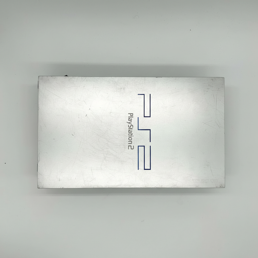 PLAYSTATION 2 SILVER FAT ORIGINALE