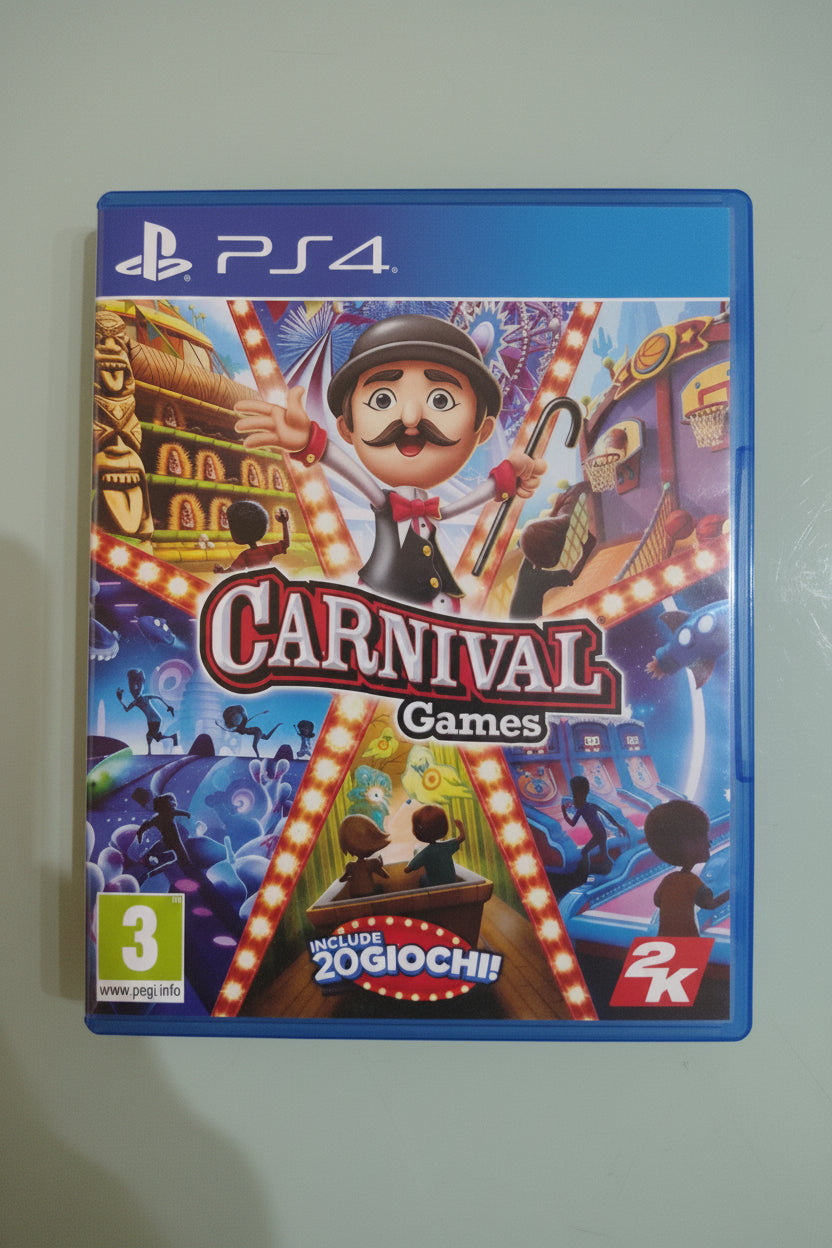 CARNIVAL GAMES PS4 - NUOVO SIGILLATO - VERSIONE ITALIANA