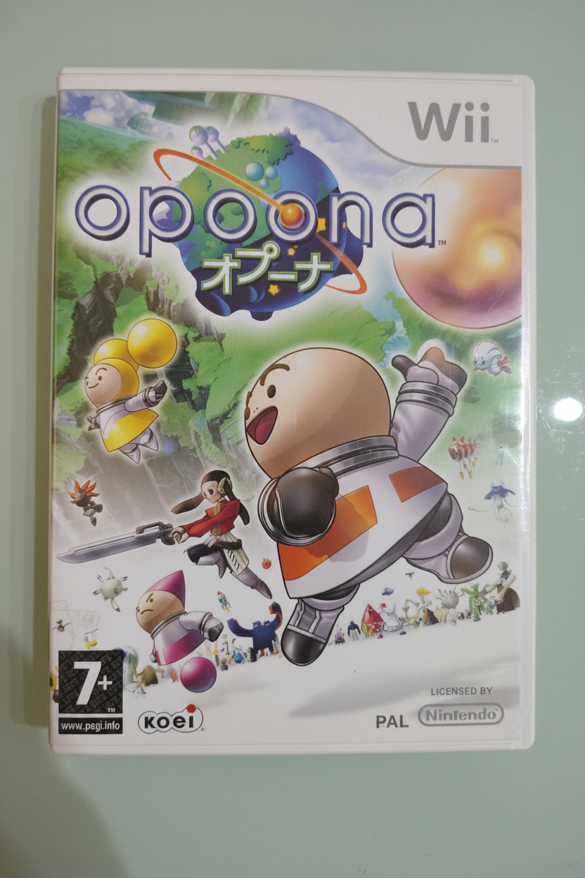 OPOONA NINTENDO WII e WIIU U PAL EU EUR ITA ITALIANO ORIGINALE