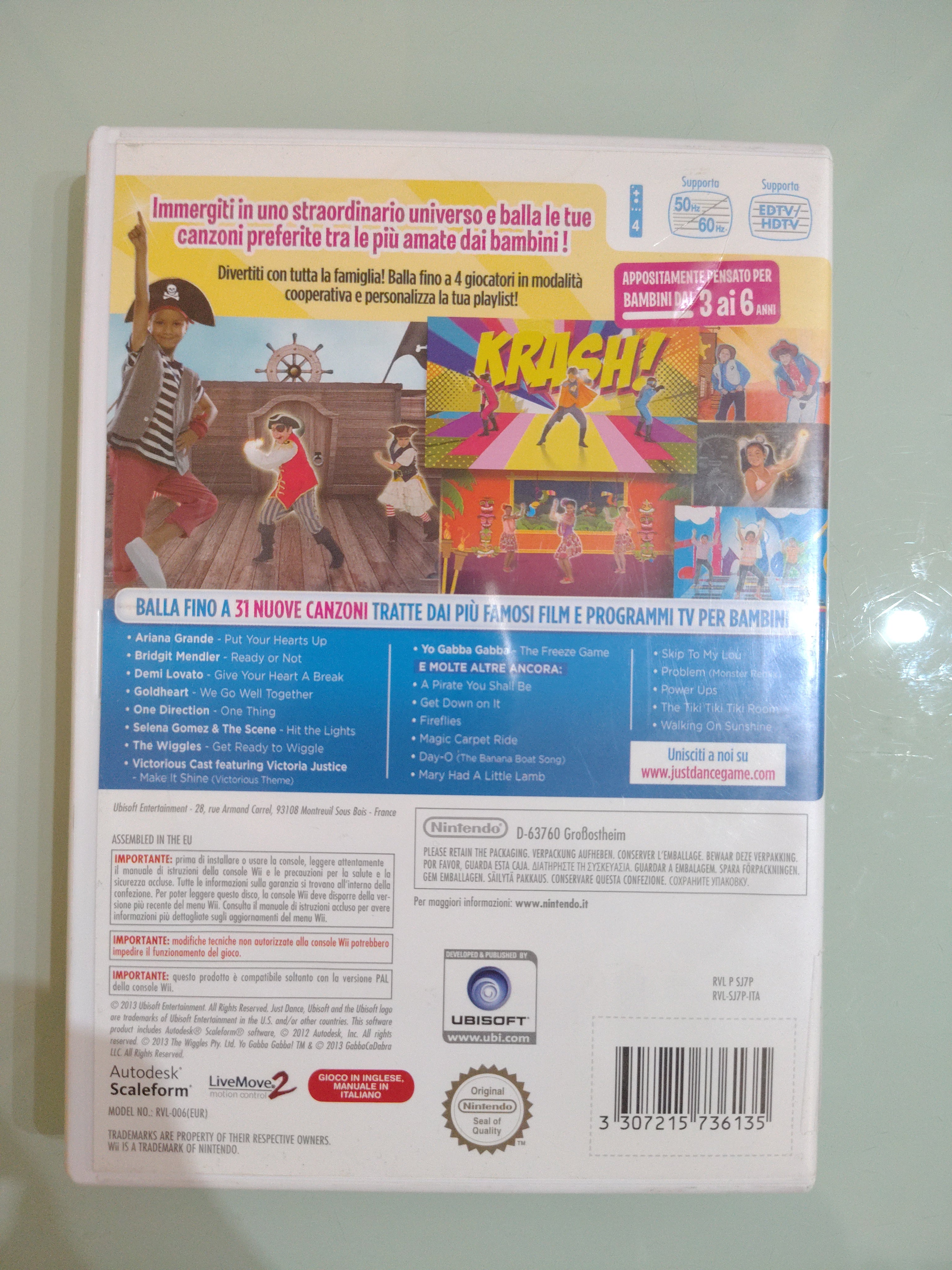 Just Dance Kids (Nintendo Wii, 2011)