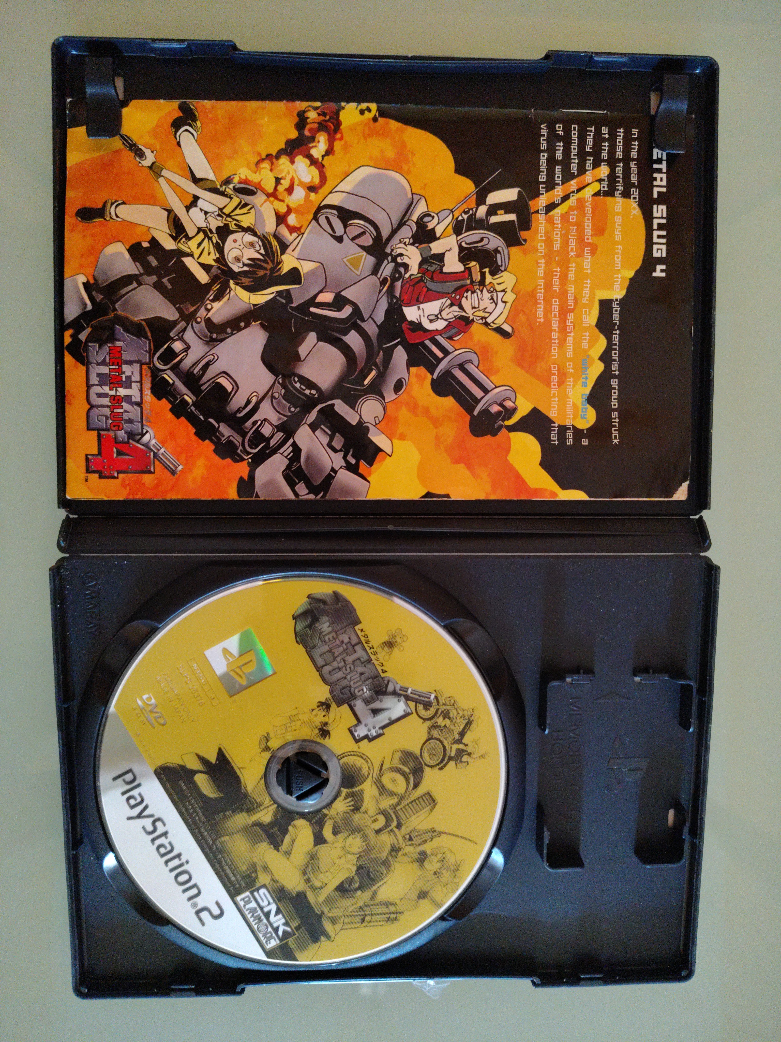 Metal Slug 4 - JAP Giapponese - PlayStation 2