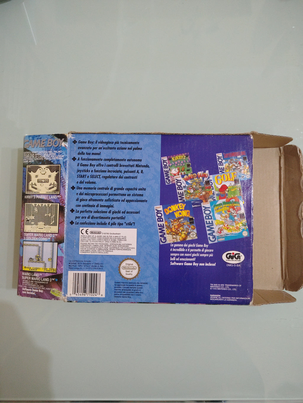 GAME BOY CLASSIC BLU BOXATO