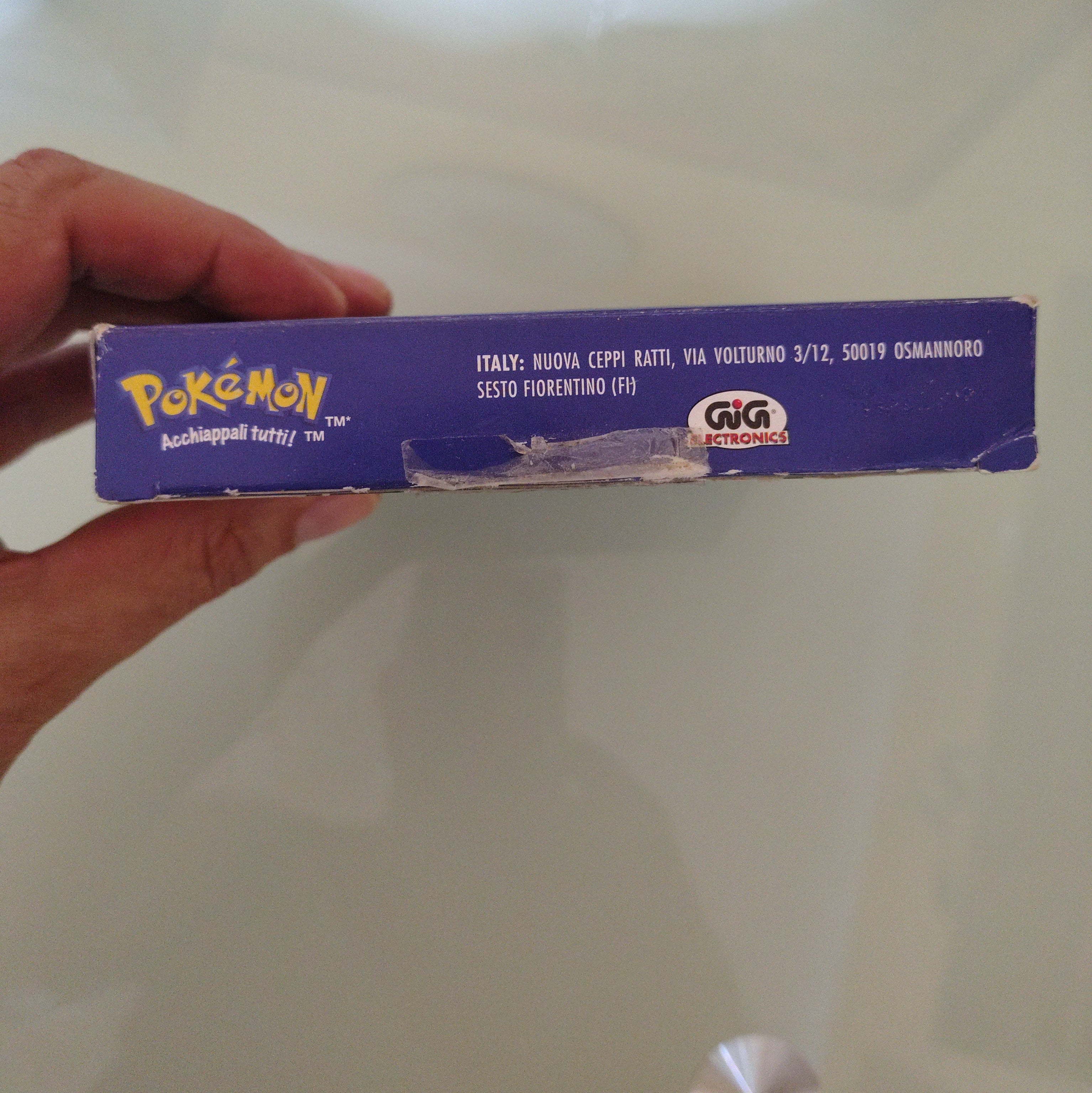 **Pokemon versione Blu originale 100%