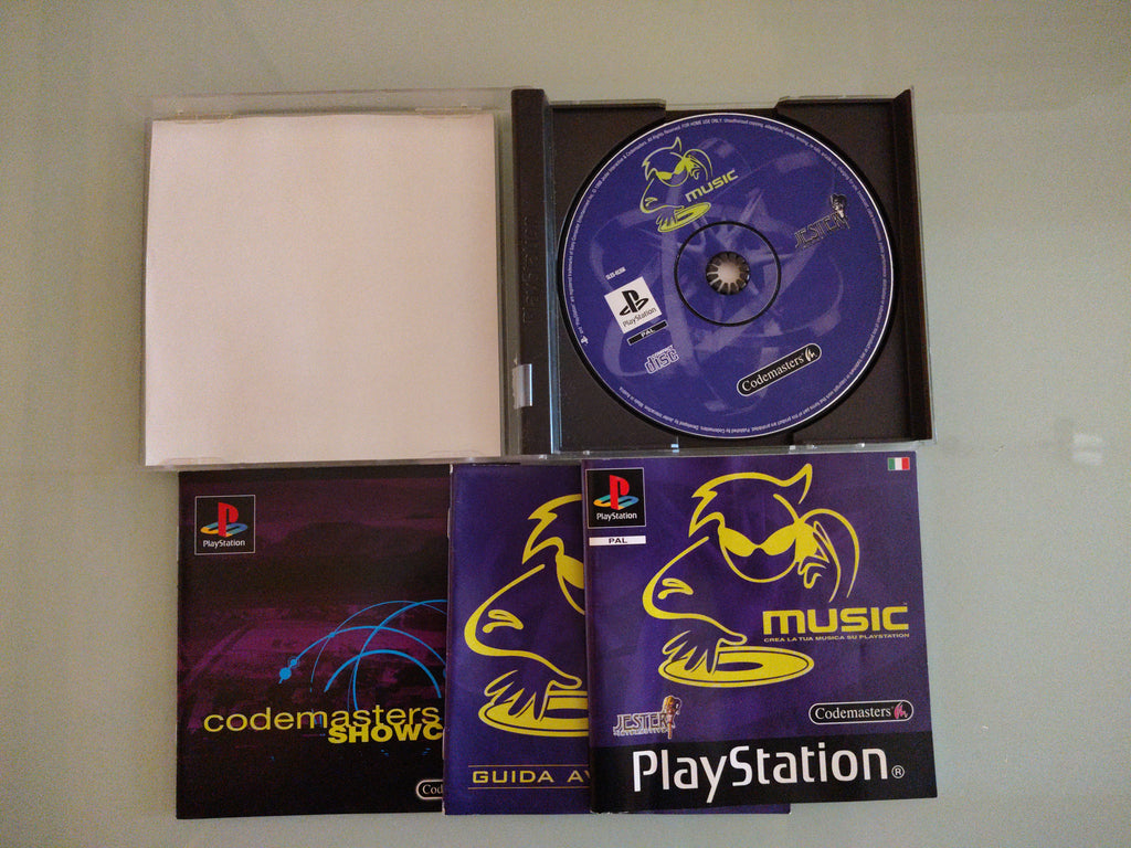 Music per Play Station 1, versione PAL ita