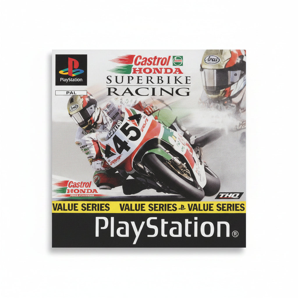CASTROL HONDA SUPERBIKE RACING PS1
