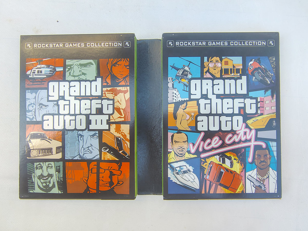 GRAND THEFT AUTO THE BOX COLLECTION -GTA