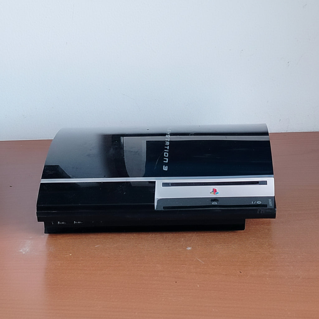 Sony PlayStation 3 Console Nera FAT VERSIONE 80 GB PASTA TERMICA NUOVA