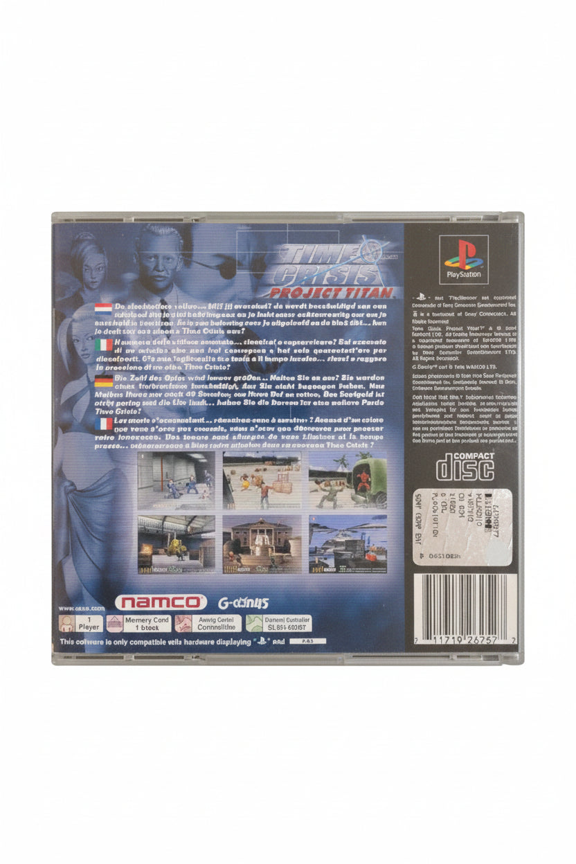 TIME CRISIS PROJECT TITAN  , PLAYSTATION 1