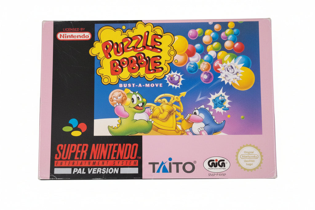 PUZZLE BOBBLE...PAL VERSION