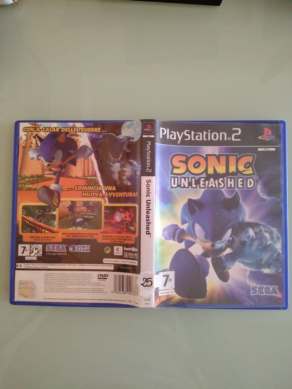 Sonic Scatenato PLAYSTATION 2 PS2
