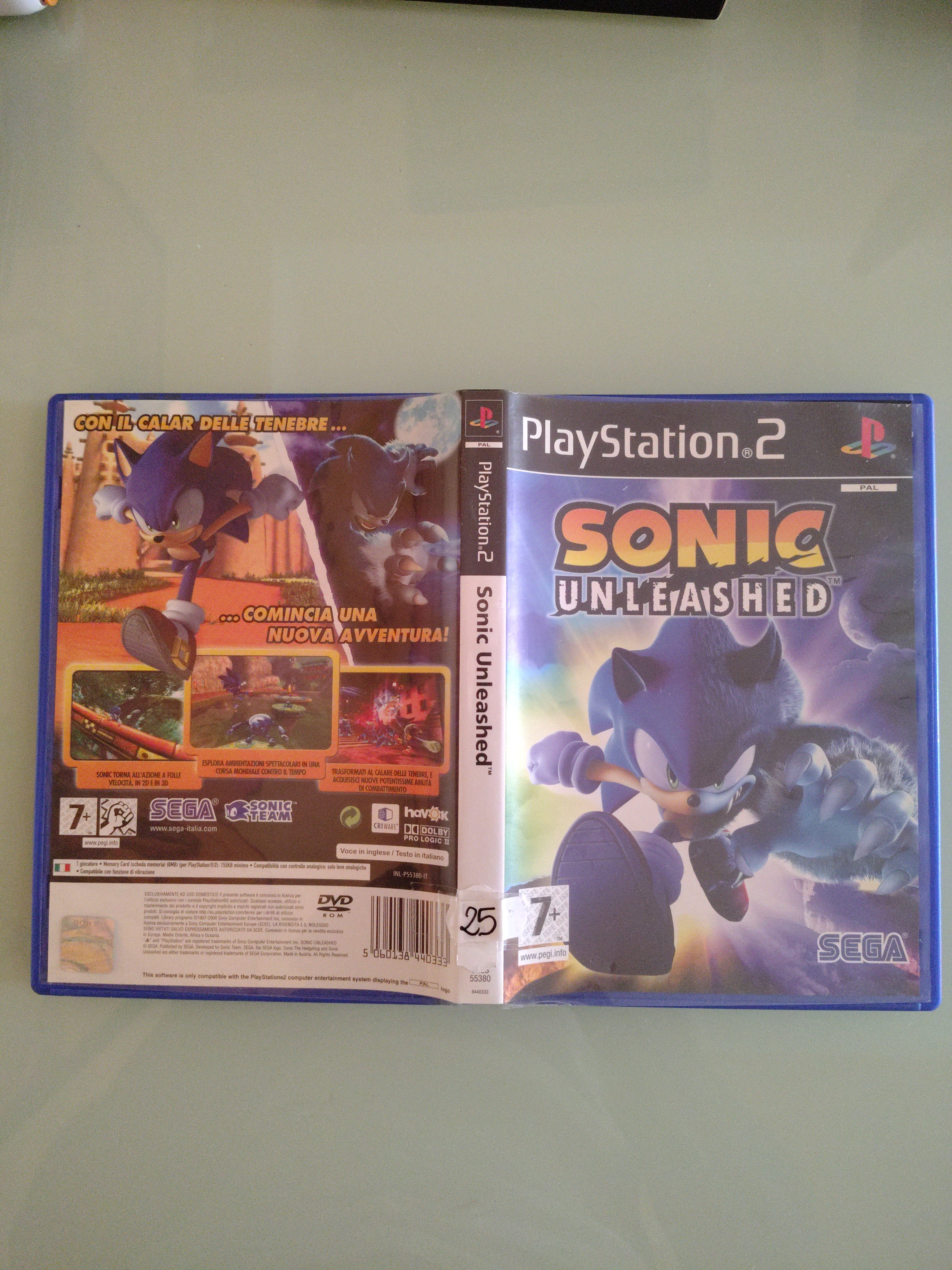 Sonic Scatenato PLAYSTATION 2 PS2