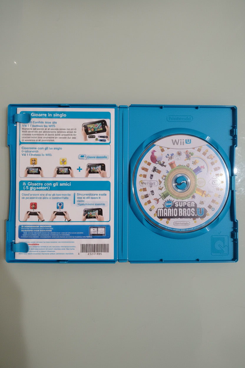 NEW SUPER MARIO BROS U - NINTENDO WII U - USATO PERFETTAMENTE FUNZIONANTE - PAL