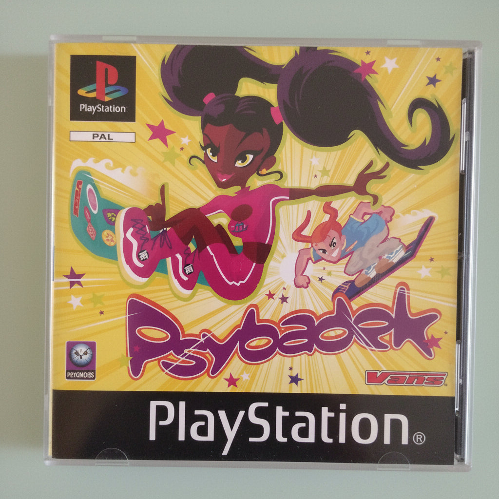 PSYBADEK VANS PSYGNOSIS PS1 PSX ITALIANO PAL ita multi