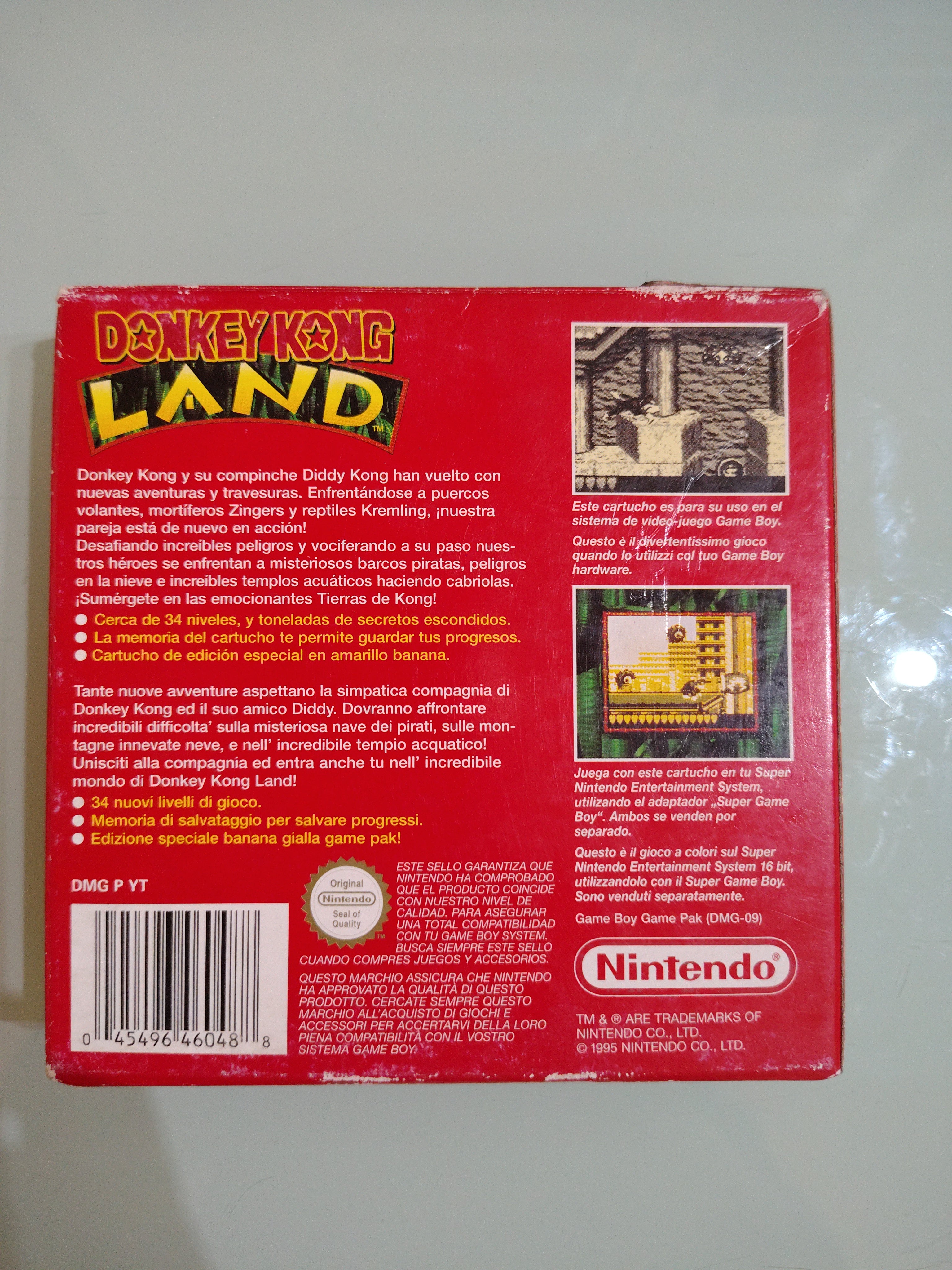 Nintendo Game Boy Donkey Kong Land Nintendo Classics PAL ita