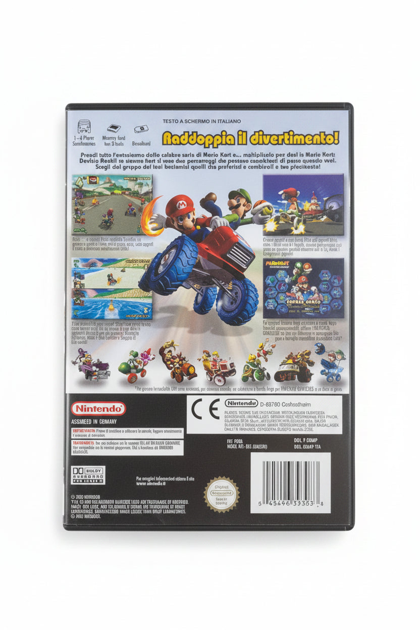 NINTENDO GAMECUBE MARIO KART DOUBLE DASH ITALIANO..